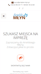 Mobile Screenshot of anielski-mlyn.pl